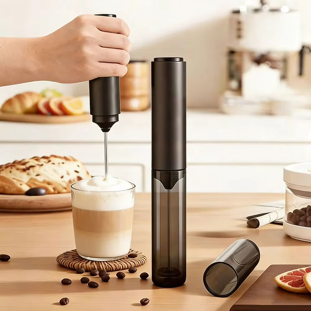 Milk Frother Automatic - Mini foam machine milk coffee mixer