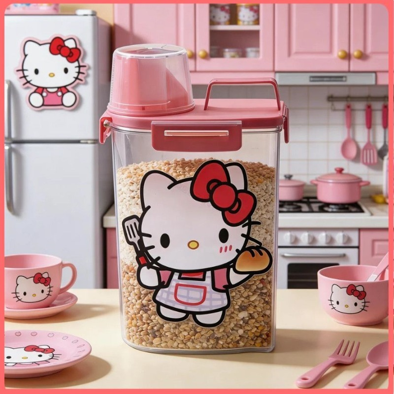 Kitchen Appliances Brand - Kawaii Sanrio HelloKitty Cute Cartoon Airtight