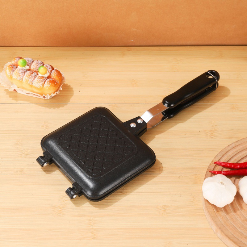Electric Griddle Pancake - Sandwich Bread Bakeware Double-Sided Non-Stick Frying