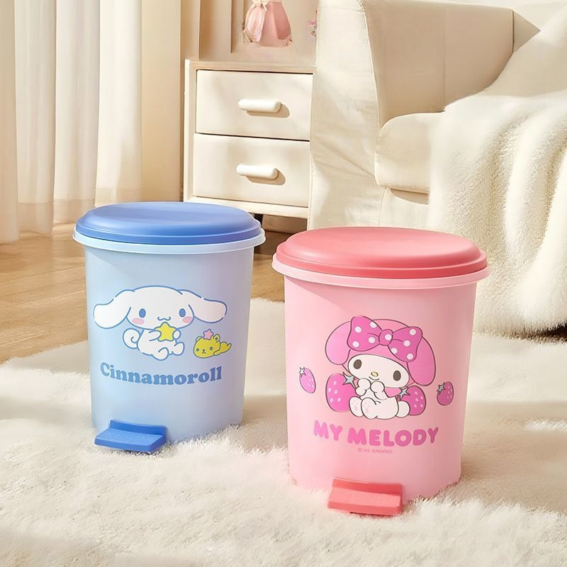 Kitchen Appliances Brand - Anime Sanrio Trash Can Household Use