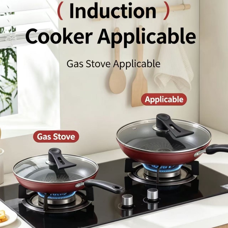 Electric Griddle Pancake - Non-Stick Cast Iron Frying Pan with