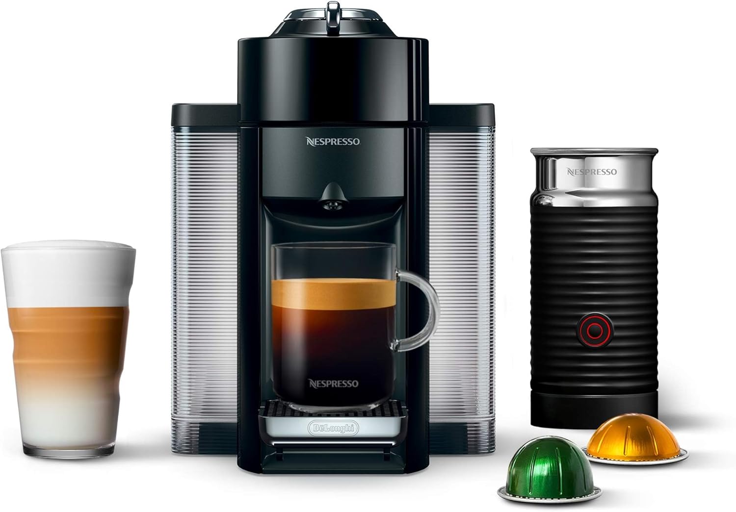 Milk Frother Automatic - Automatic Single-Serve Coffee and Espresso Maker