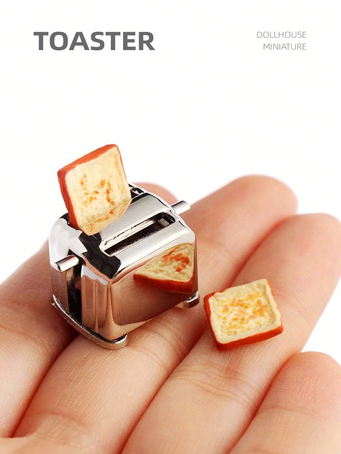 1:12 Dollhouse Miniature Toast - Kitchen Appliances Are 评论和价格