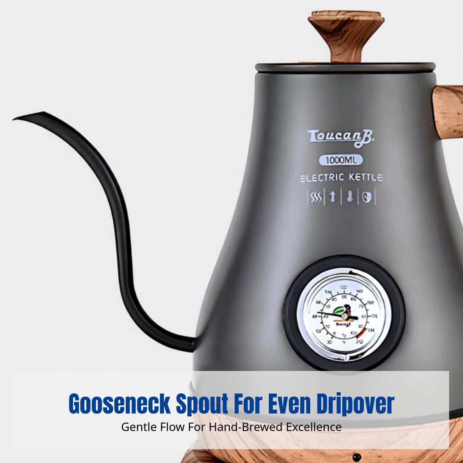 Electric Gooseneck Kettle, Sta - Electric Kettle Gooseneck 评论和价格
