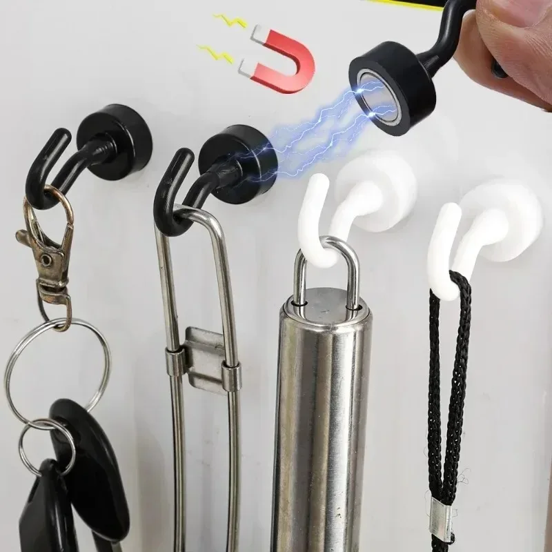 Black Strong Magnetic Hooks fo - Kitchen Appliances Refrigerators 评论和价格