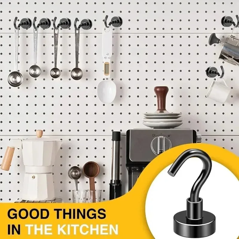 Black Strong Magnetic Hooks fo - Kitchen Appliances Refrigerators 评论和价格