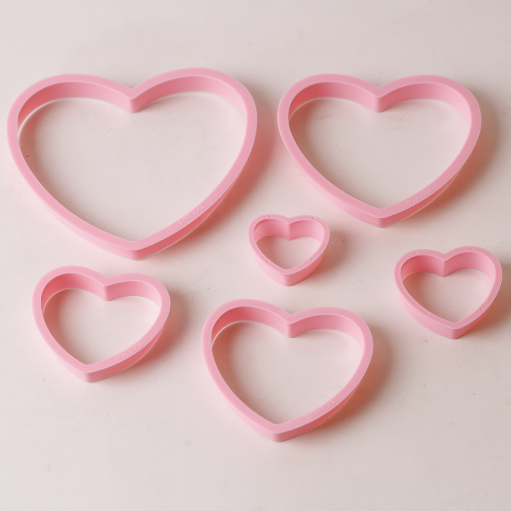 1set/3sets Pink Heart Star Flo - Kitchen Appliances Baking 评论和价格