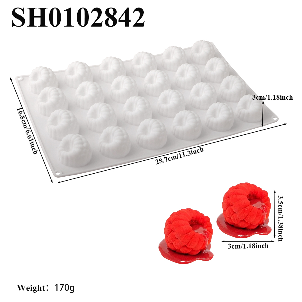 6/12/24-Cell Raspberry Design  - Kitchen Appliances Baking 评论和价格
