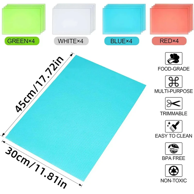 4PCS EVA Waterproof Refrigerat - Kitchen Appliances Refrigerators 评论和价格