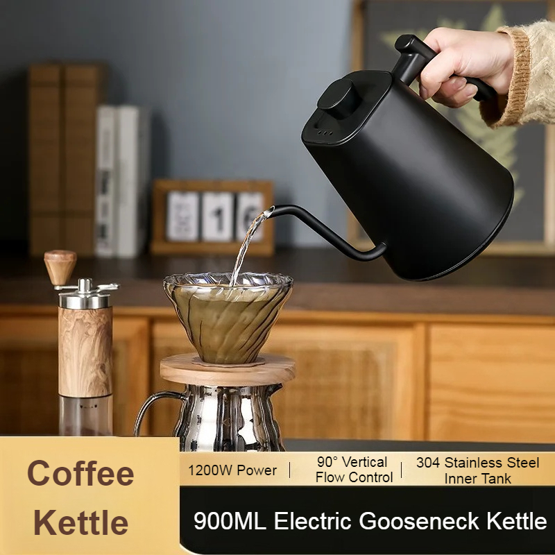 900ML Electric Gooseneck Kettl - Electric Kettle Gooseneck 评论和价格