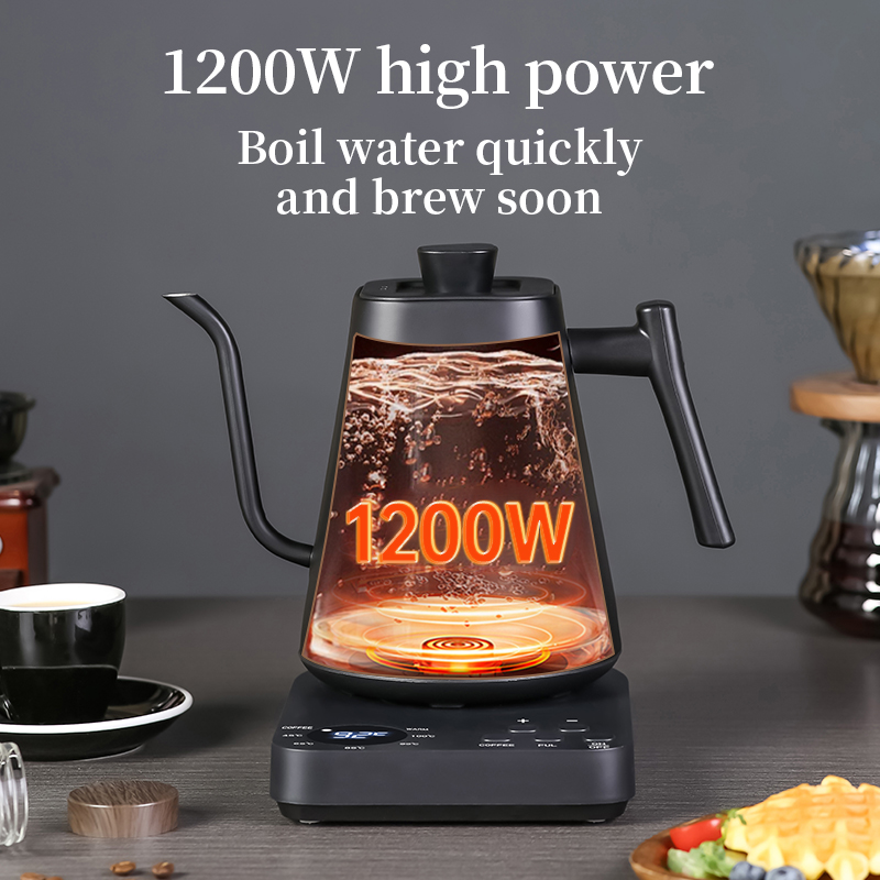 900ML Electric Gooseneck Kettl - Electric Kettle Gooseneck 评论和价格