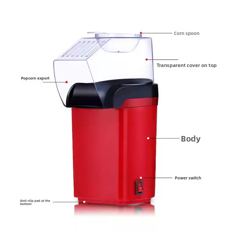 Oil-free air Corn machine,Pipo - Air Popcorn Maker 评论和价格