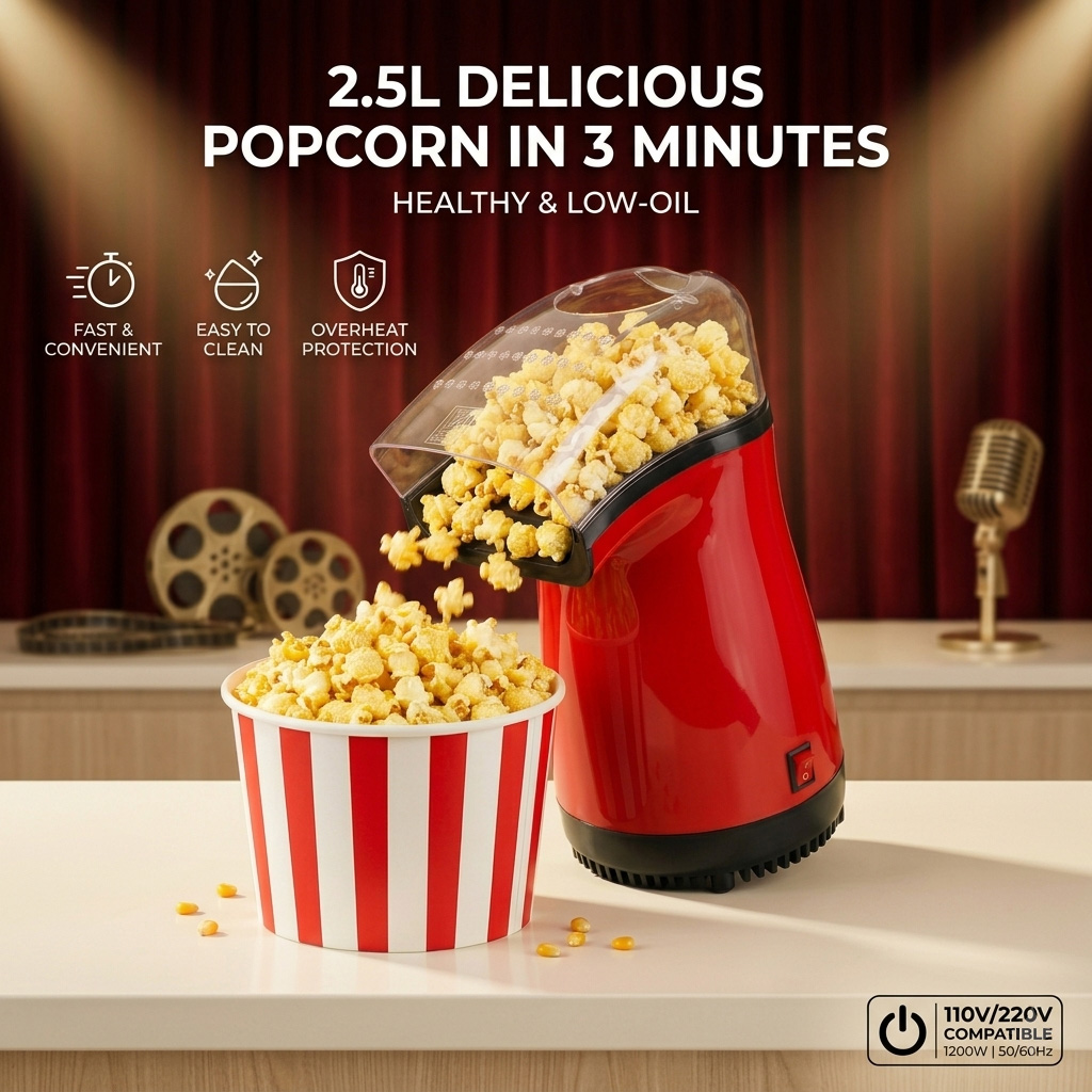 Summer Pool Party Popcorn Make - Air Popcorn Maker 评论和价格