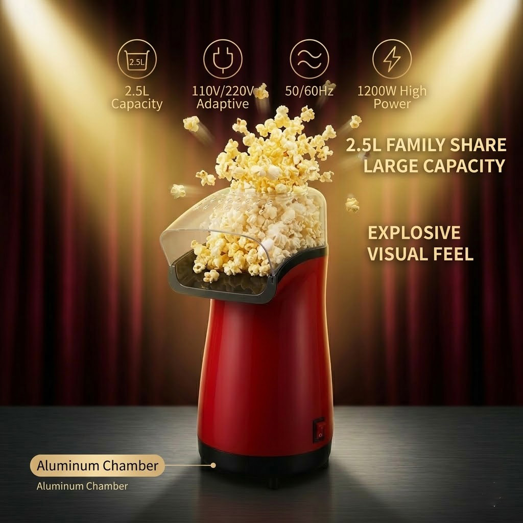 Summer Pool Party Popcorn Make - Air Popcorn Maker 评论和价格