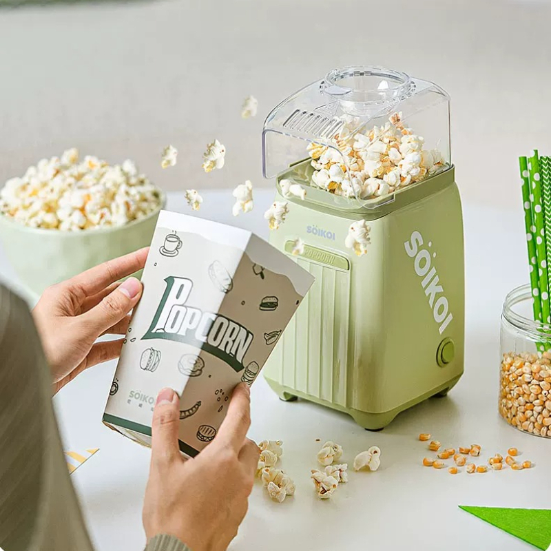 Mini Popcorn Maker Machine for - Air Popcorn Maker 评论和价格