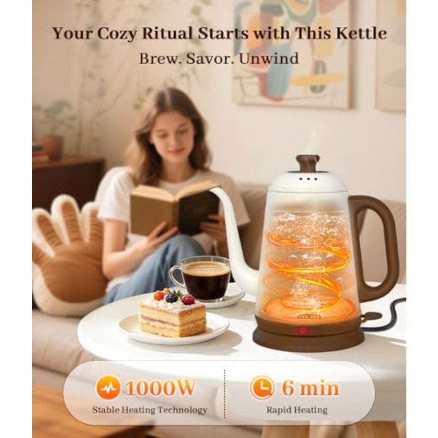 Gooseneck Electric Kettle 1L 1 - Electric Kettle Gooseneck 评论和价格