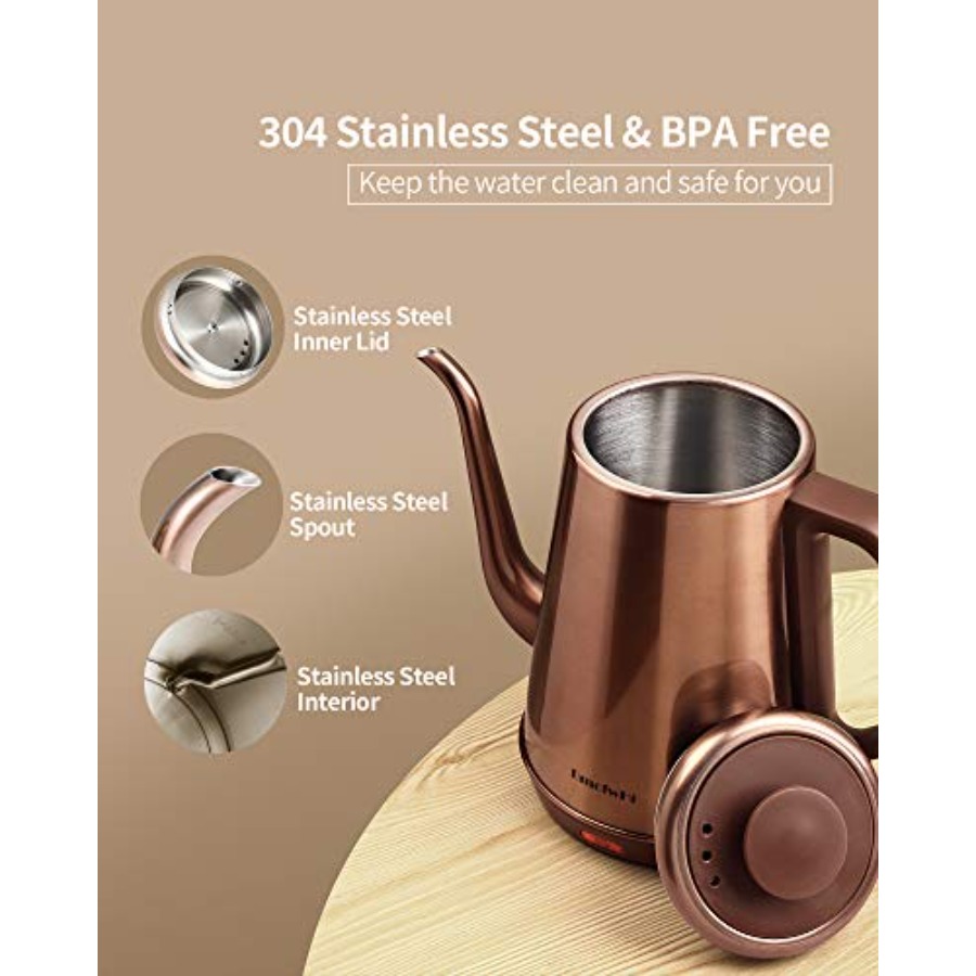 1000W Gooseneck Electric Kettl - Electric Kettle Gooseneck 评论和价格