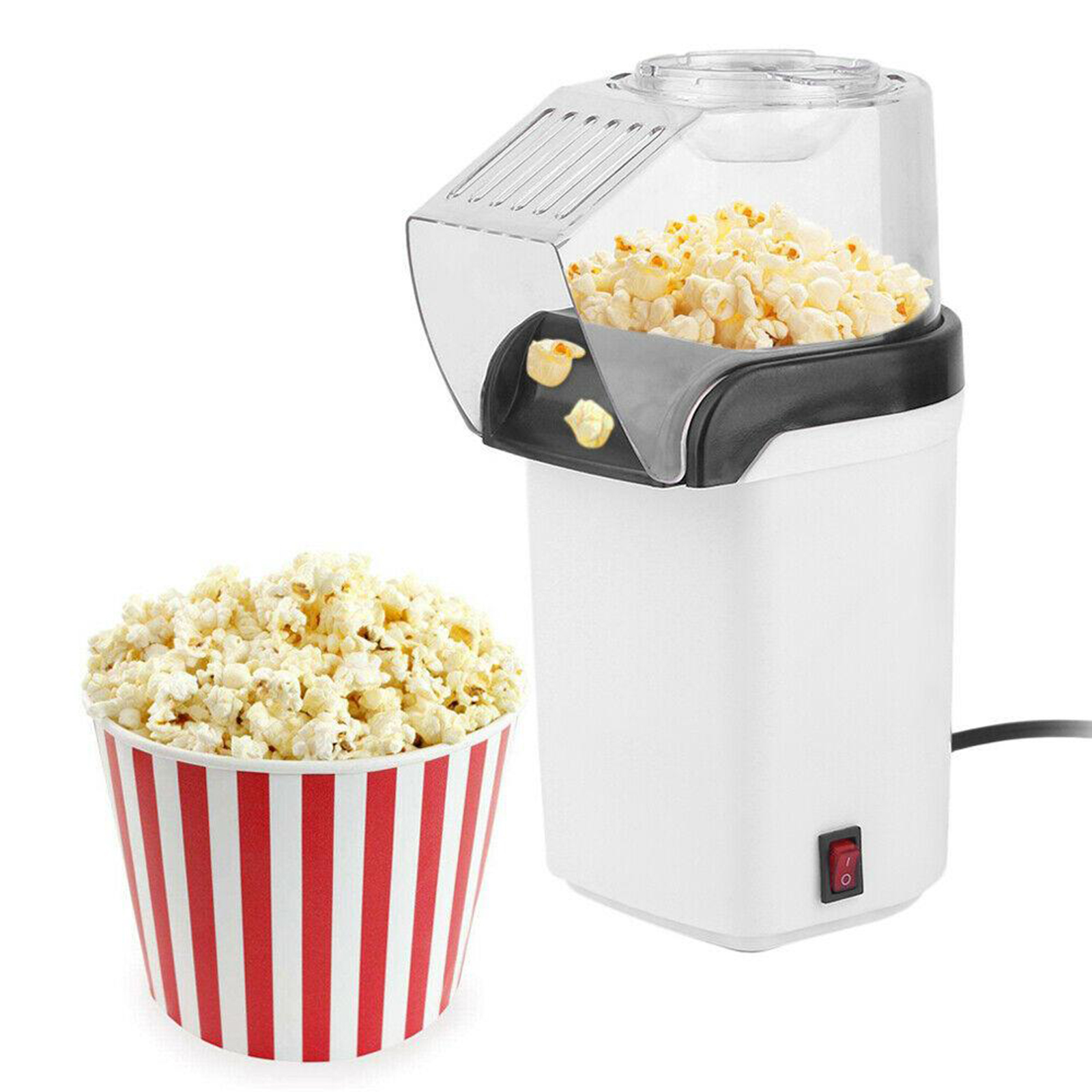 Automatic Oil free Hot Air Pop - Air Popcorn Maker 评论和价格