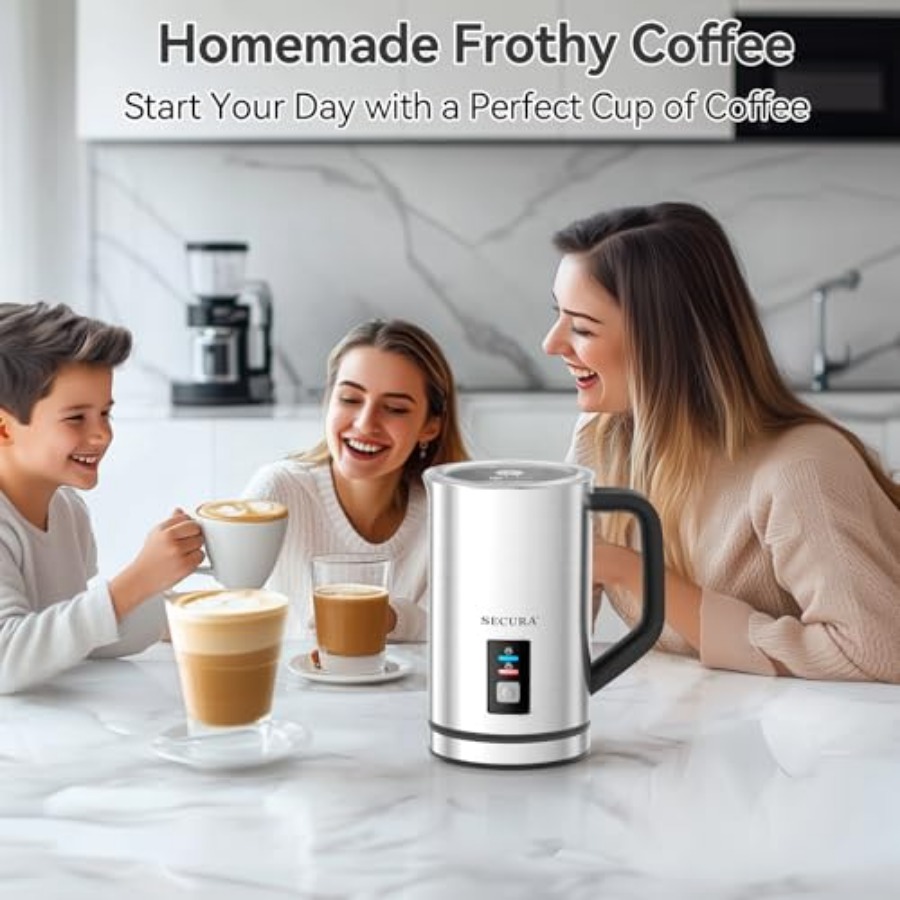 Milk Frother Electric Milk Ste - Milk Frother Automatic 评论和价格