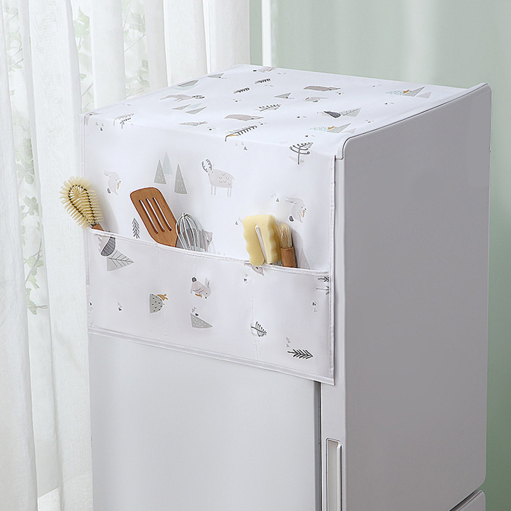 2Pcs PEVA Refrigerator Dust Co - Kitchen Appliances Refrigerators 评论和价格