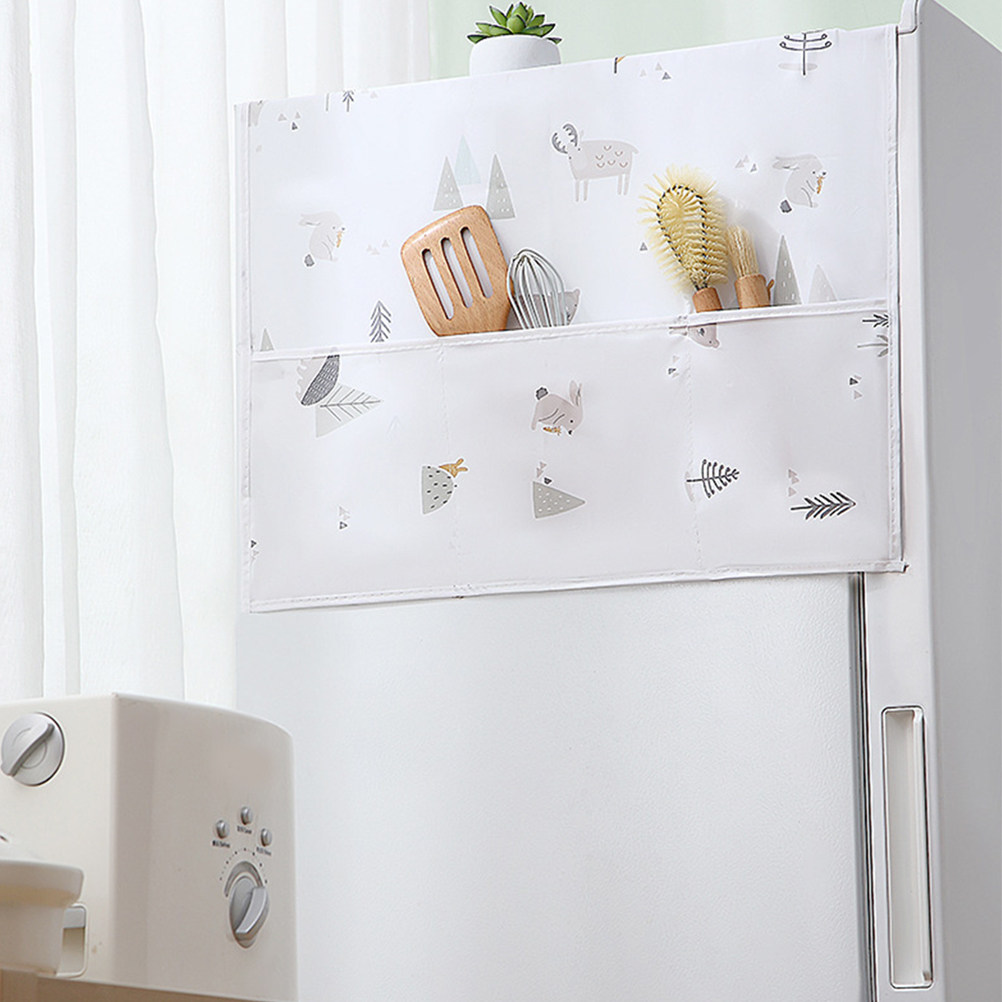 2Pcs PEVA Refrigerator Dust Co - Kitchen Appliances Refrigerators 评论和价格