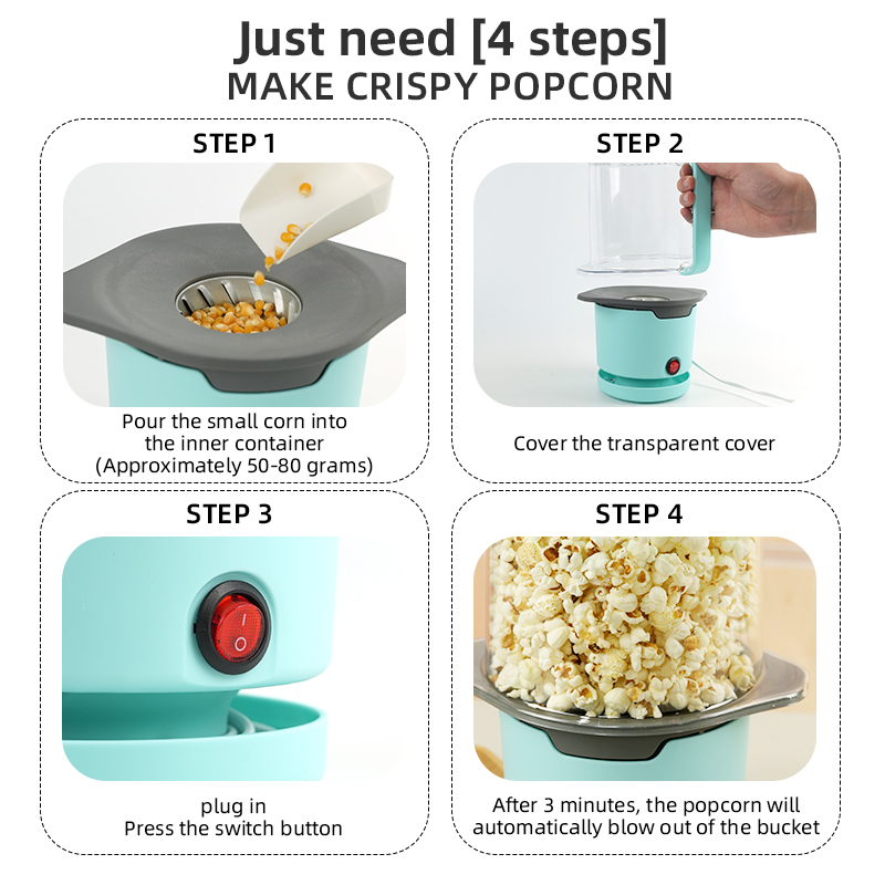 Popcorn Machine Household Heal - Air Popcorn Maker 评论和价格