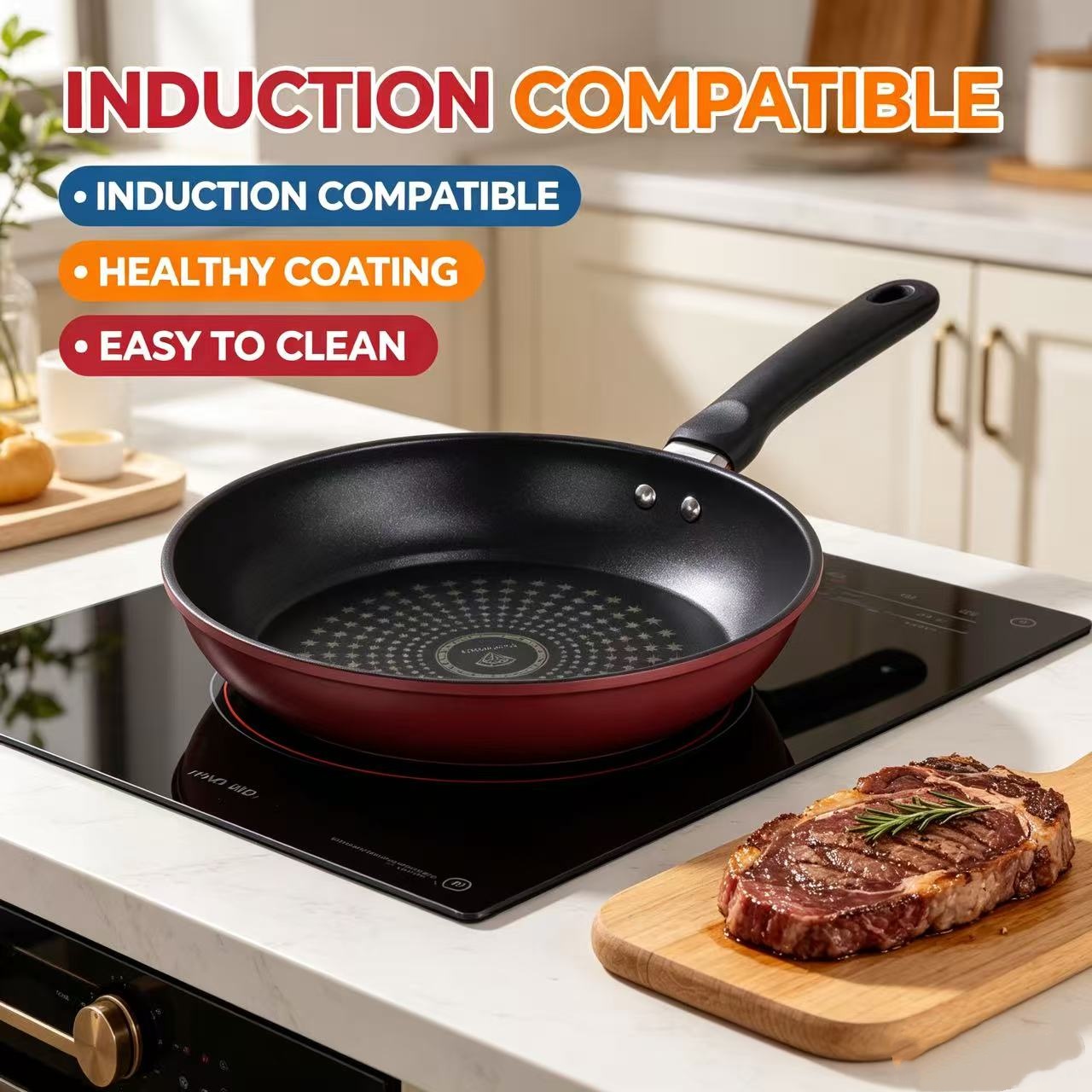Premium Granite Non Stick Fryi - Electric Griddle Pancake 评论和价格