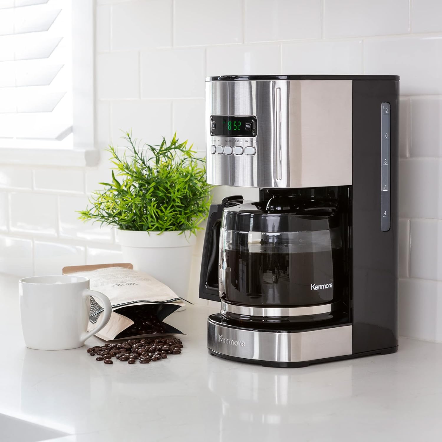 12 Cup Programmable Coffee Mak - Kitchen Appliances Are 评论和价格