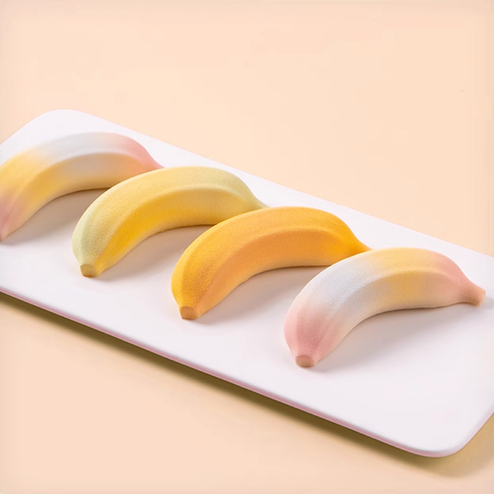 6 or 12 Cells Banana Design Si - Kitchen Appliances Baking 评论和价格
