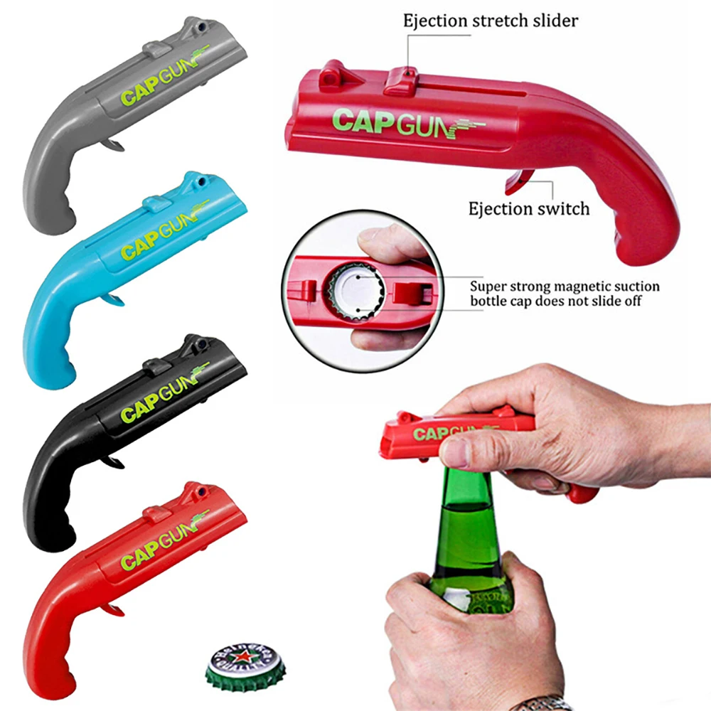 Cap Gun Beer Bottle Opener Por - Kitchen Appliances Best 评论和价格
