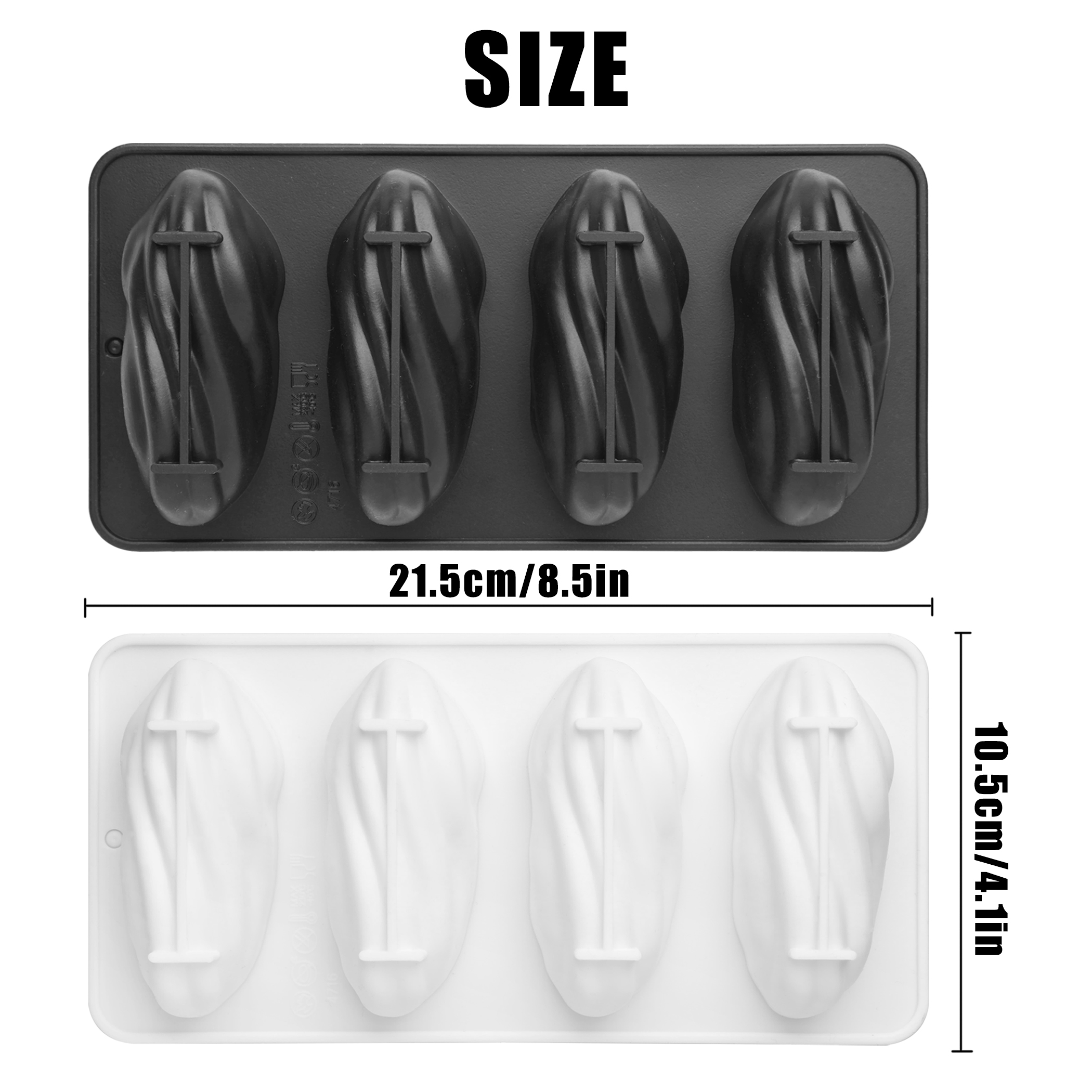 4-Cell Pistachios Design Silic - Kitchen Appliances Baking 评论和价格