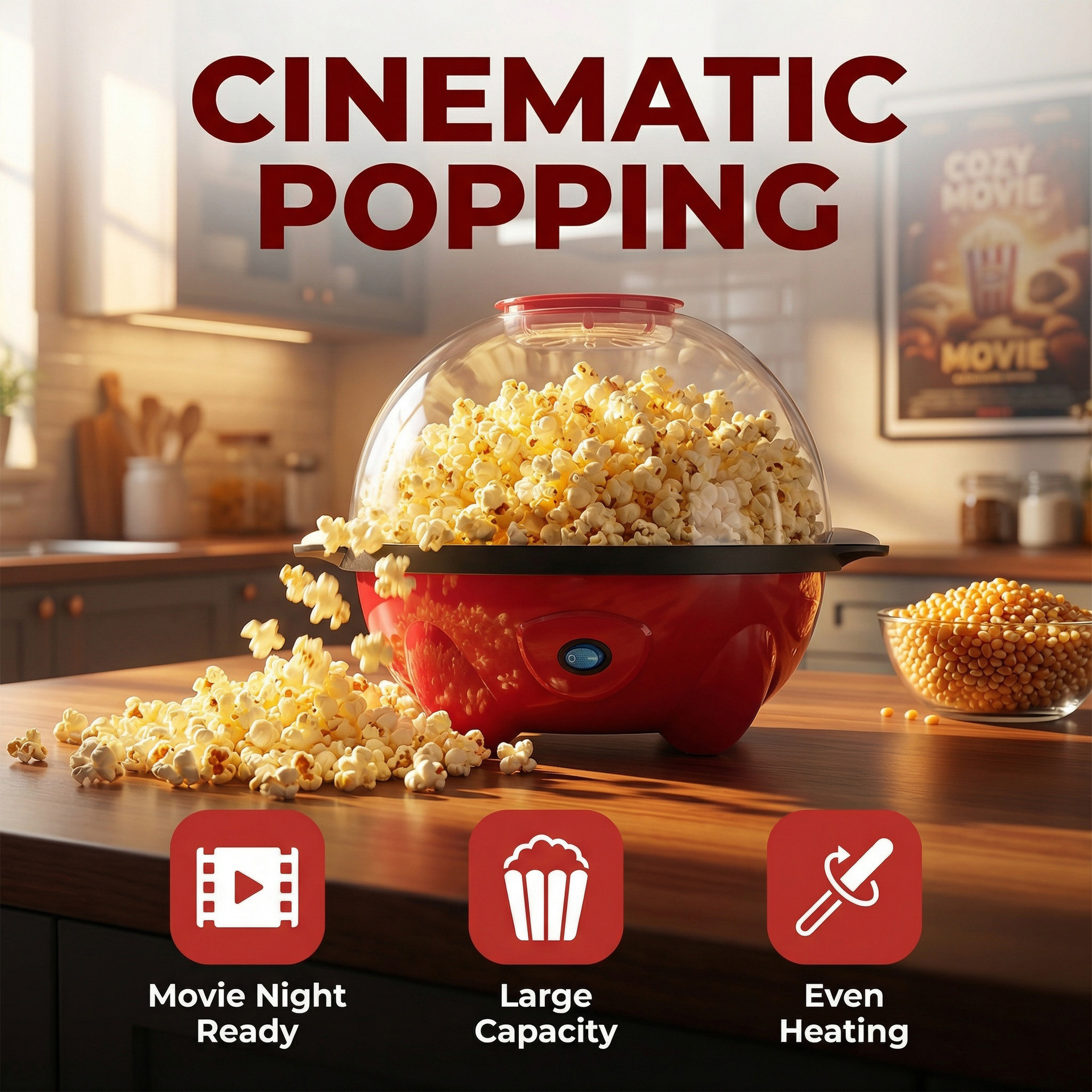 Export European Standard House - Air Popcorn Maker 评论和价格