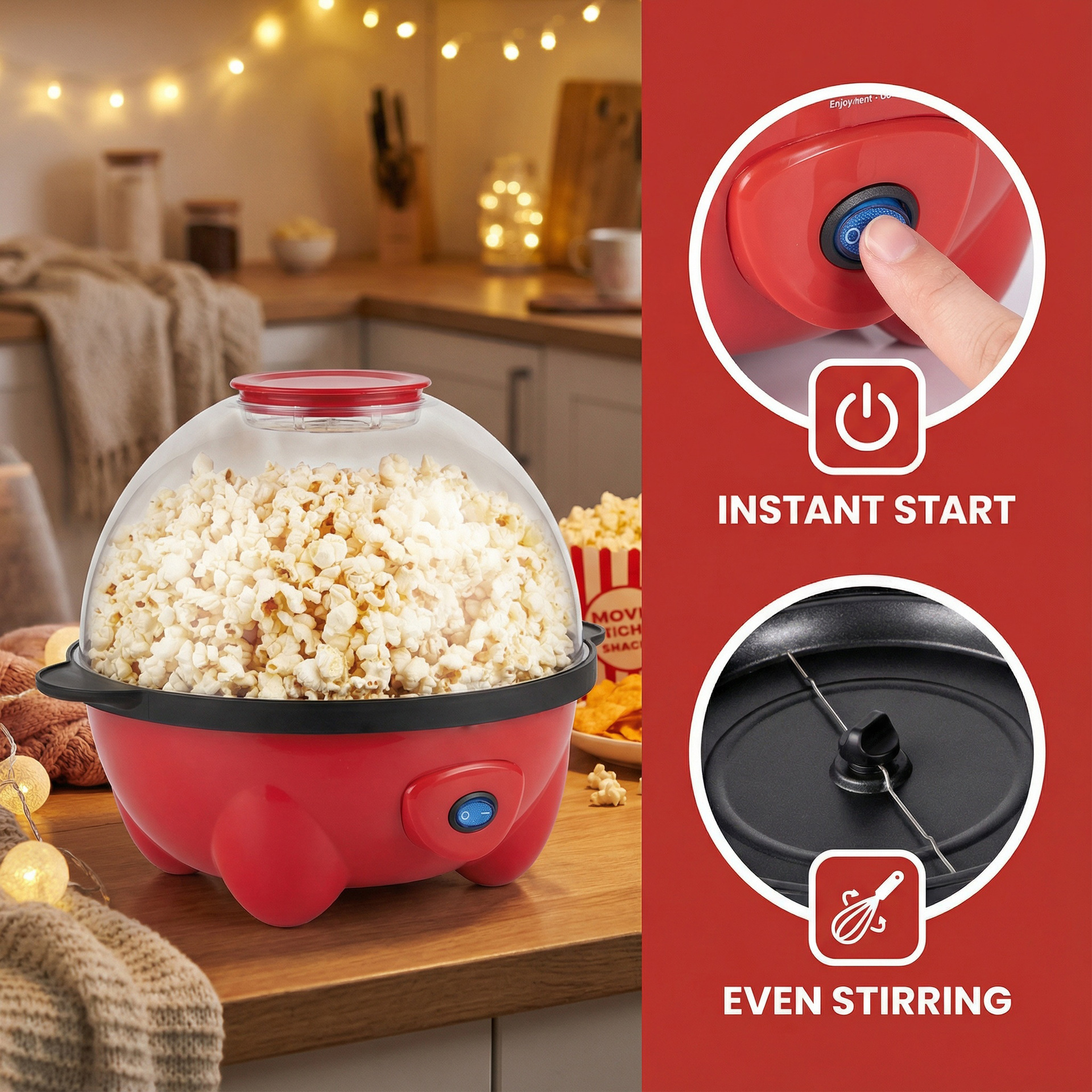 Export European Standard House - Air Popcorn Maker 评论和价格