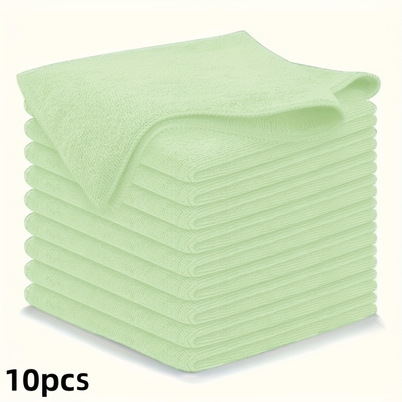 1-50Pcs Light Green Microfiber - Kitchen Appliances Are 评论和价格
