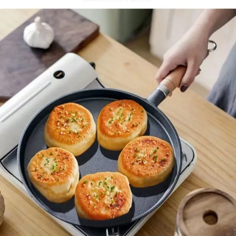 26cm Cast Iron Frying Pan Unco - Electric Griddle Pancake 评论和价格