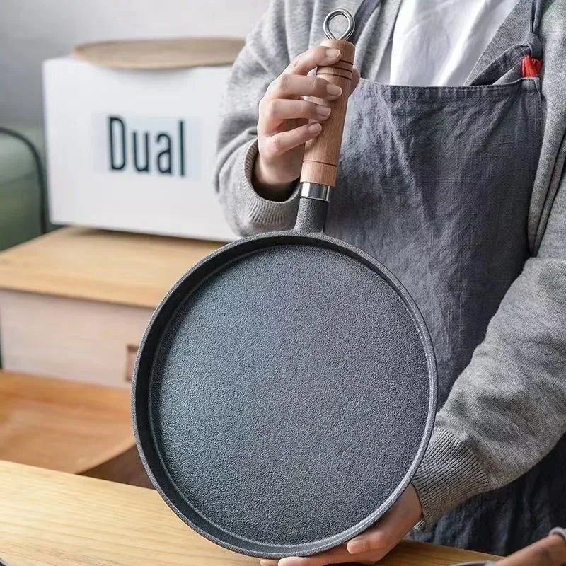 26cm Cast Iron Frying Pan Unco - Electric Griddle Pancake 评论和价格