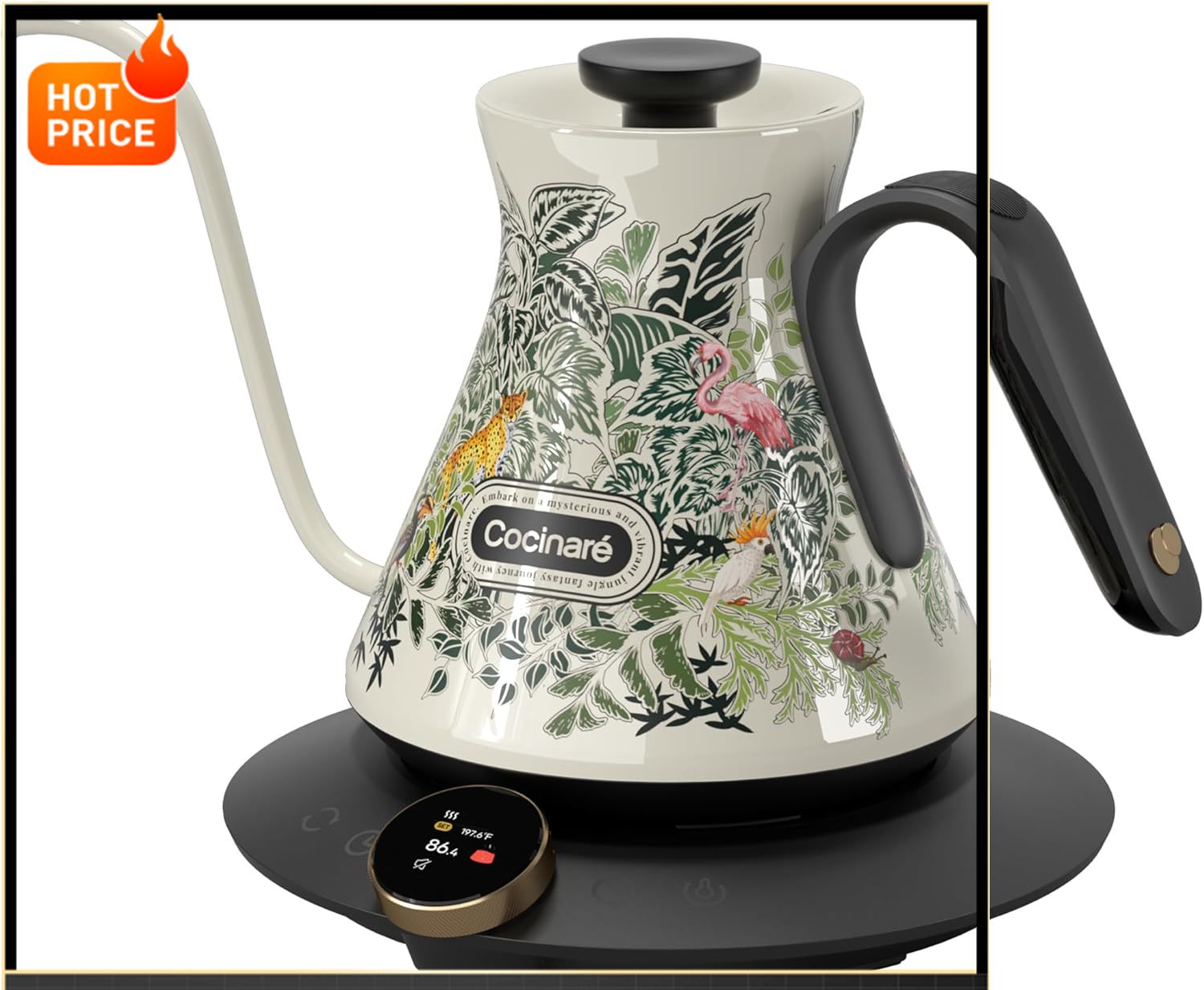 BestsellerFLOW M6 Pro Electric - Electric Kettle Gooseneck 评论和价格
