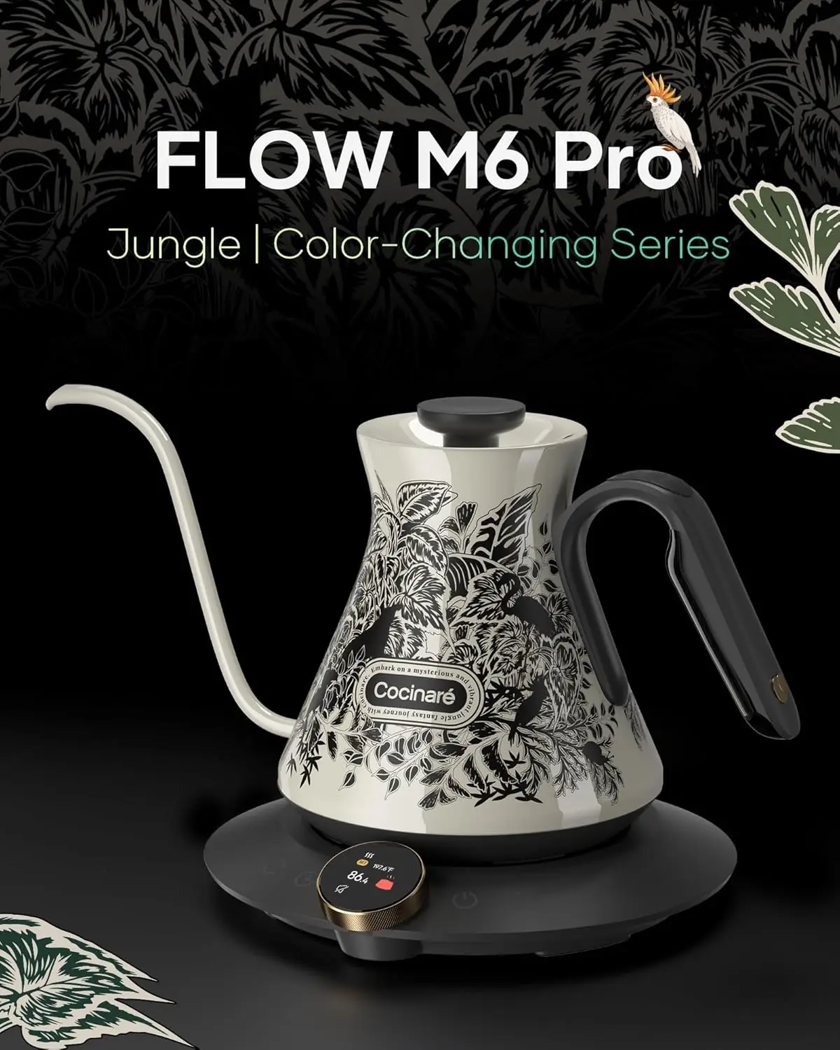 BestsellerFLOW M6 Pro Electric - Electric Kettle Gooseneck 评论和价格