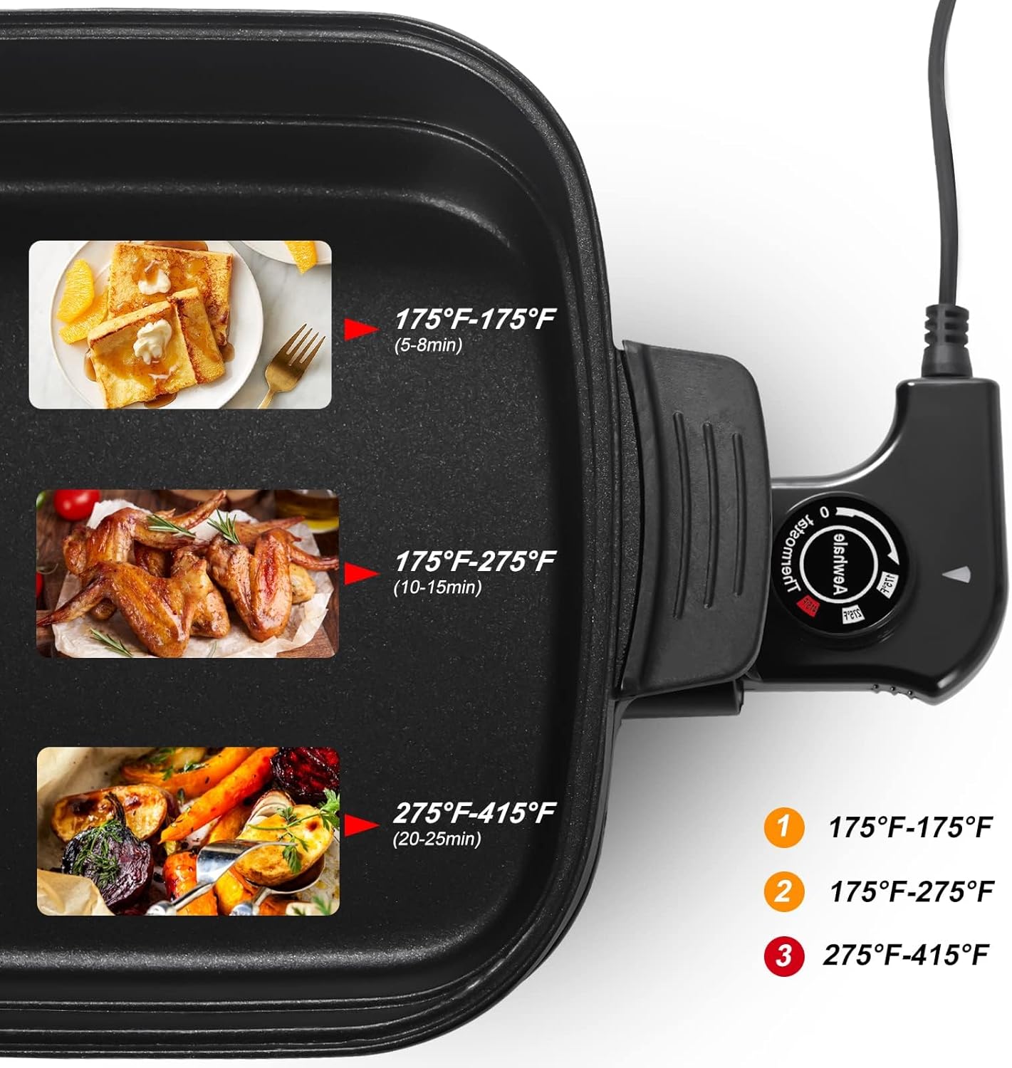 3-in-1 Multifunctional Electri - Electric Griddle Pancake 评论和价格