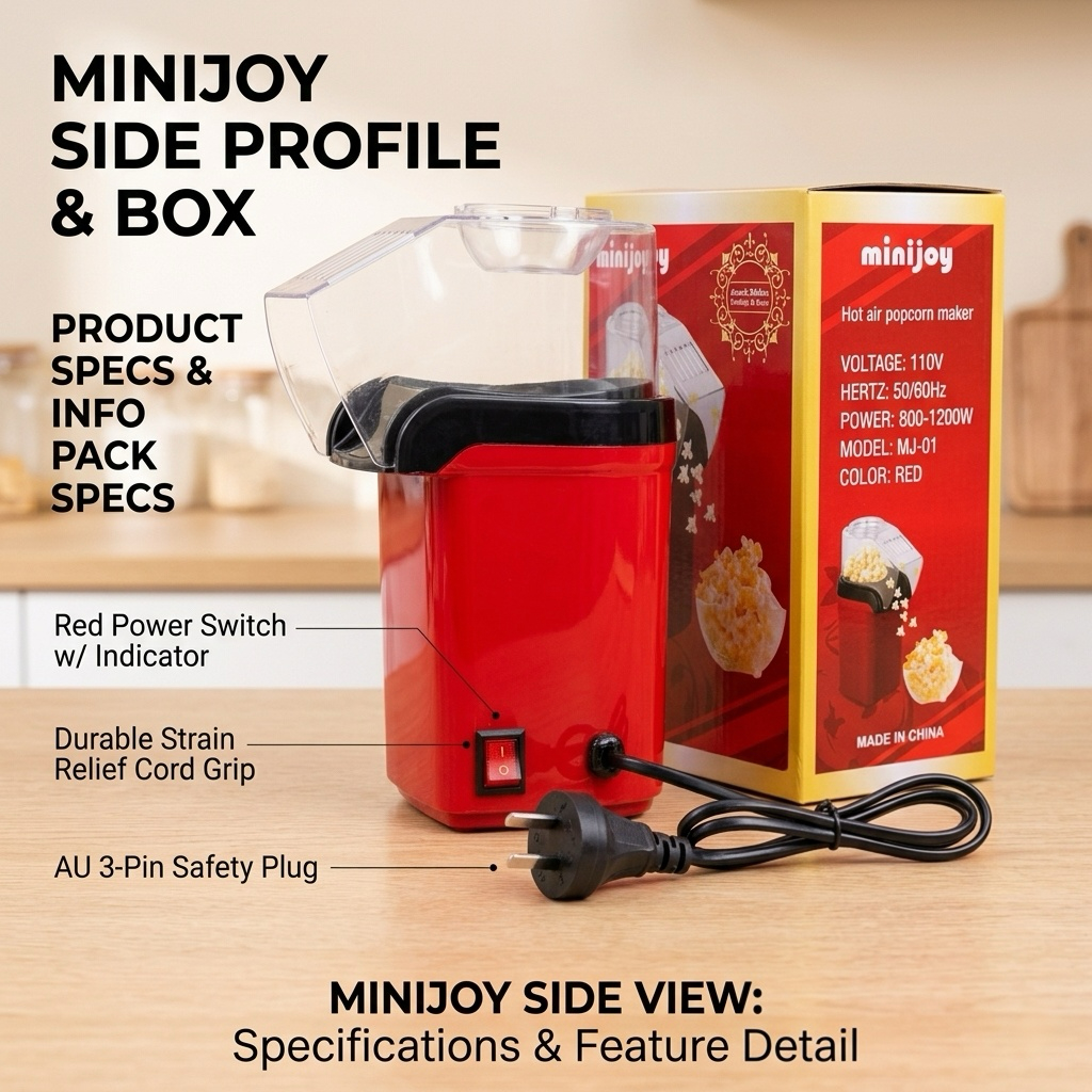 Mini popcorn maker Hot Air Pop - Air Popcorn Maker 评论和价格