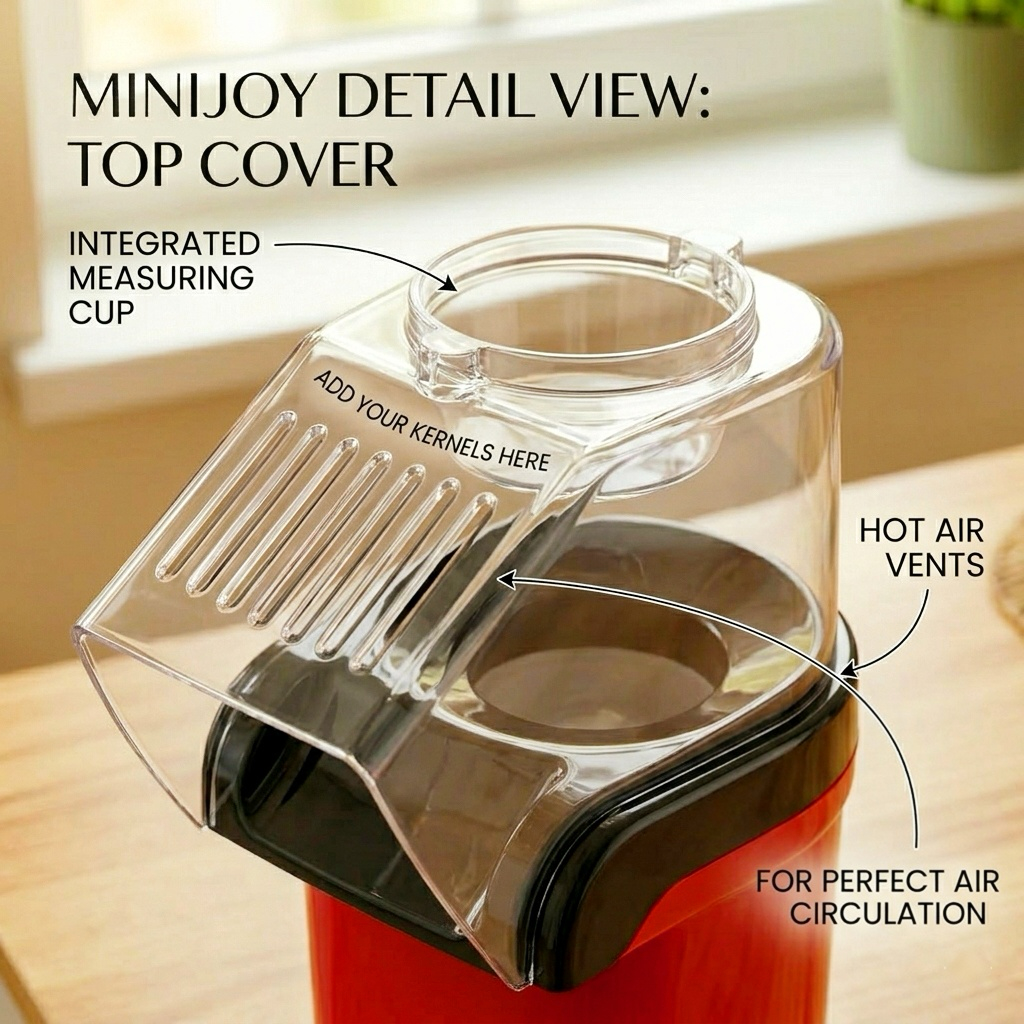 Mini popcorn maker Hot Air Pop - Air Popcorn Maker 评论和价格