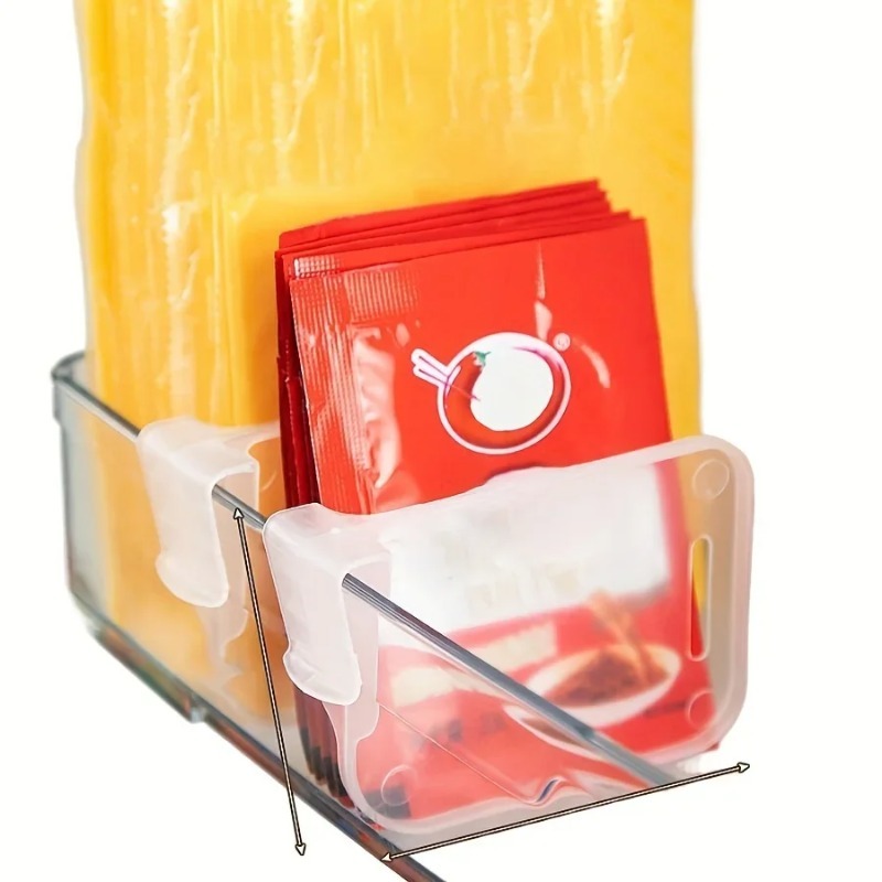 5-20PCS Sturdy Clear Refrigera - Kitchen Appliances Refrigerators 评论和价格