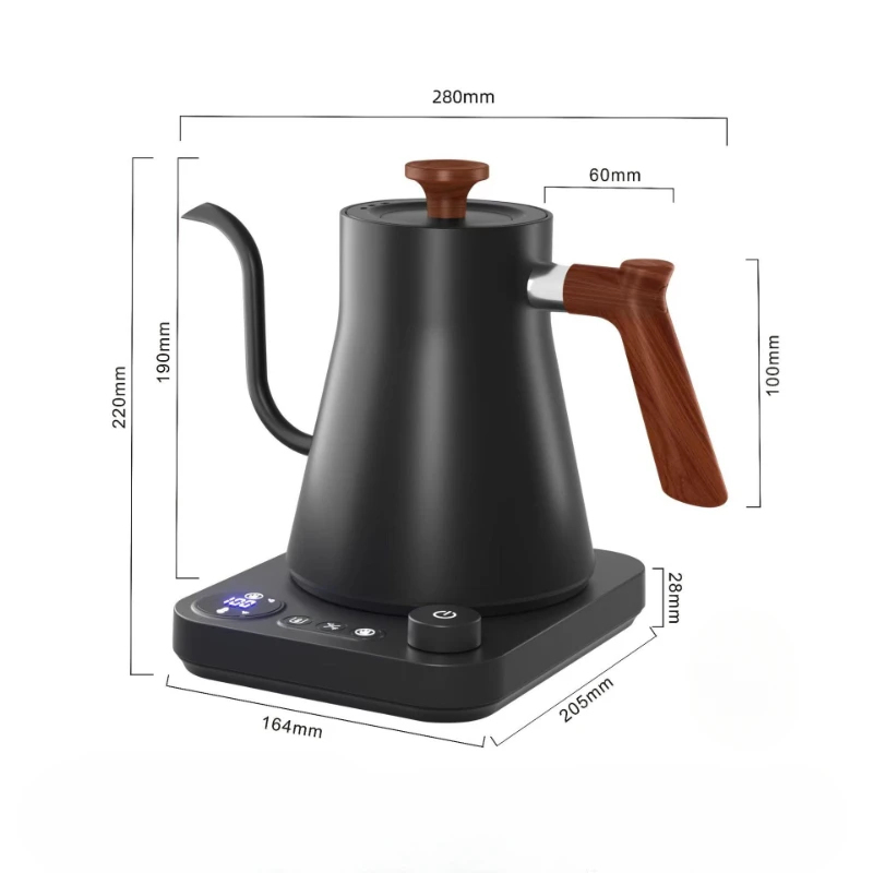 2026 New Smart Temperature Con - Electric Kettle Gooseneck 评论和价格