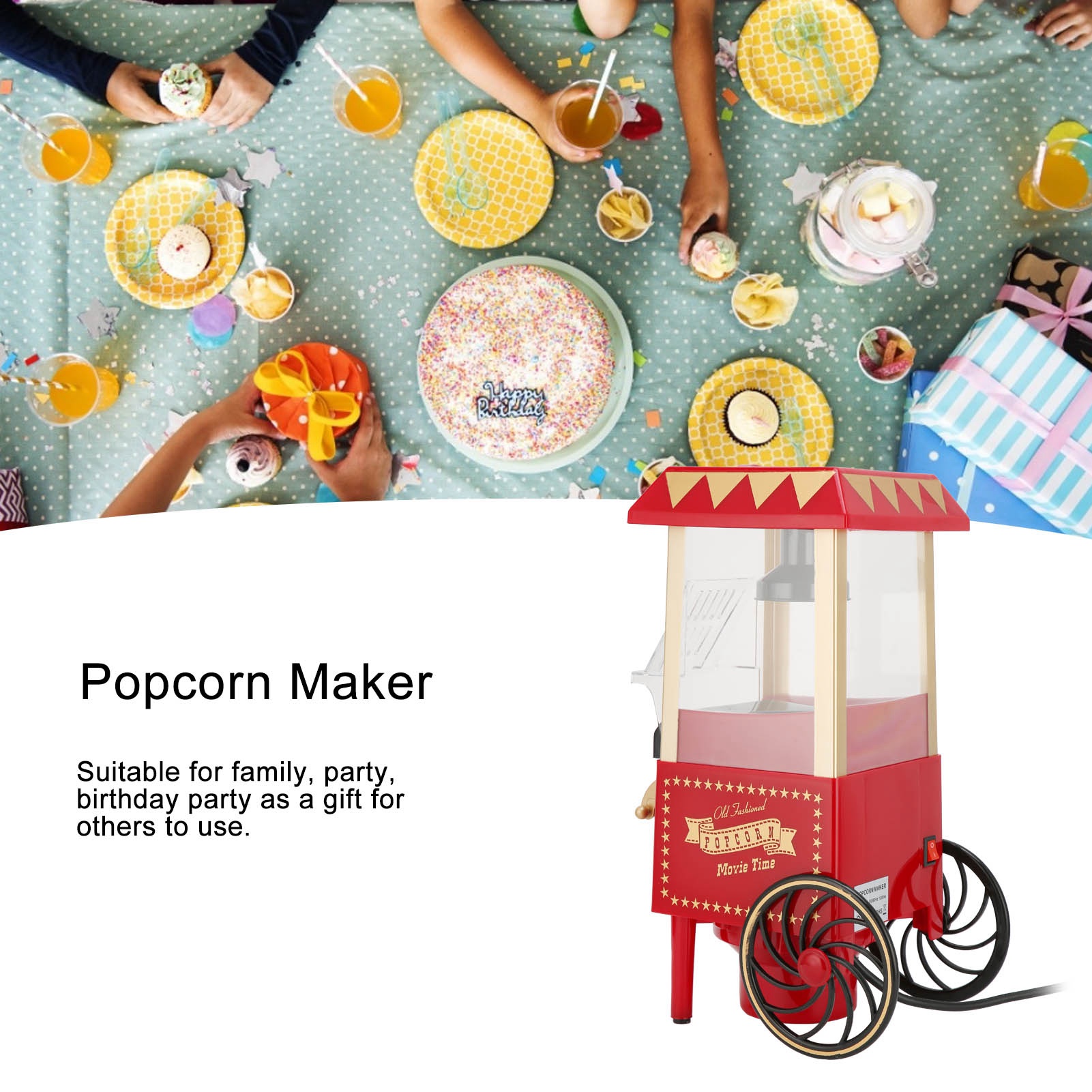 Automatic Popcorn Popper Popco - Air Popcorn Maker 评论和价格