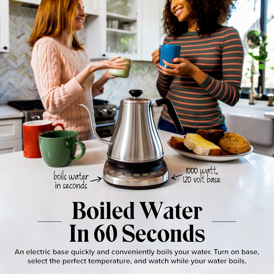 Gooseneck Electric Kettle with - Electric Kettle Gooseneck 评论和价格