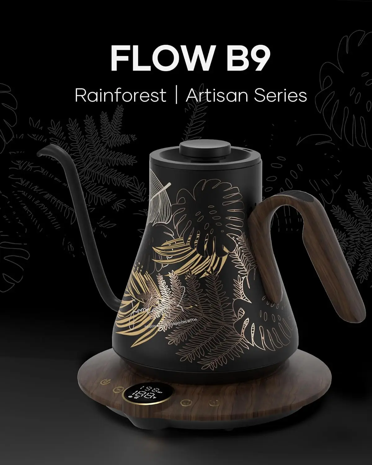 FLOW B9 Gooseneck Electric Ket - Electric Kettle Gooseneck 评论和价格