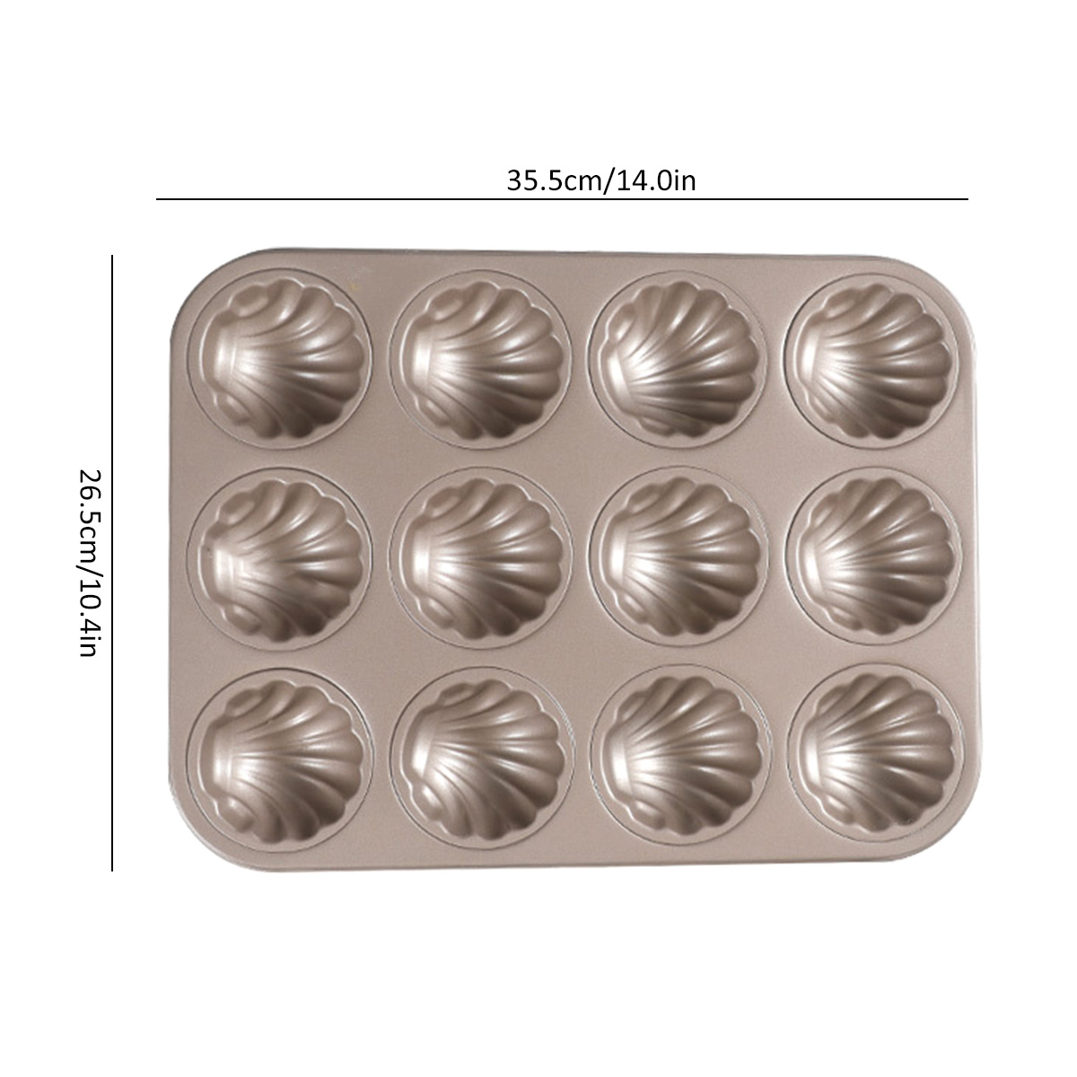 Madeleine Mold Shell Shape Bak - Kitchen Appliances Baking 评论和价格