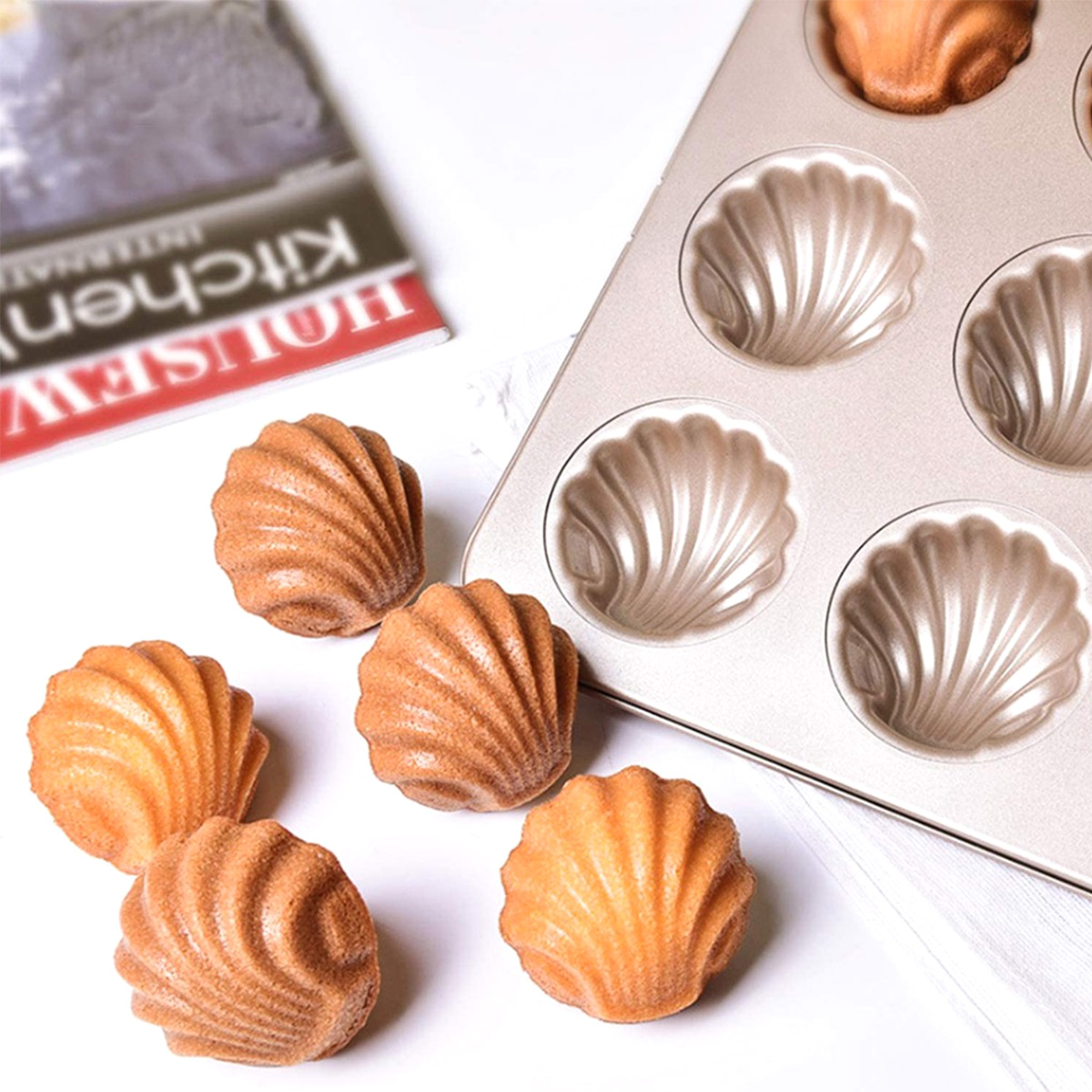 Madeleine Mold Shell Shape Bak - Kitchen Appliances Baking 评论和价格