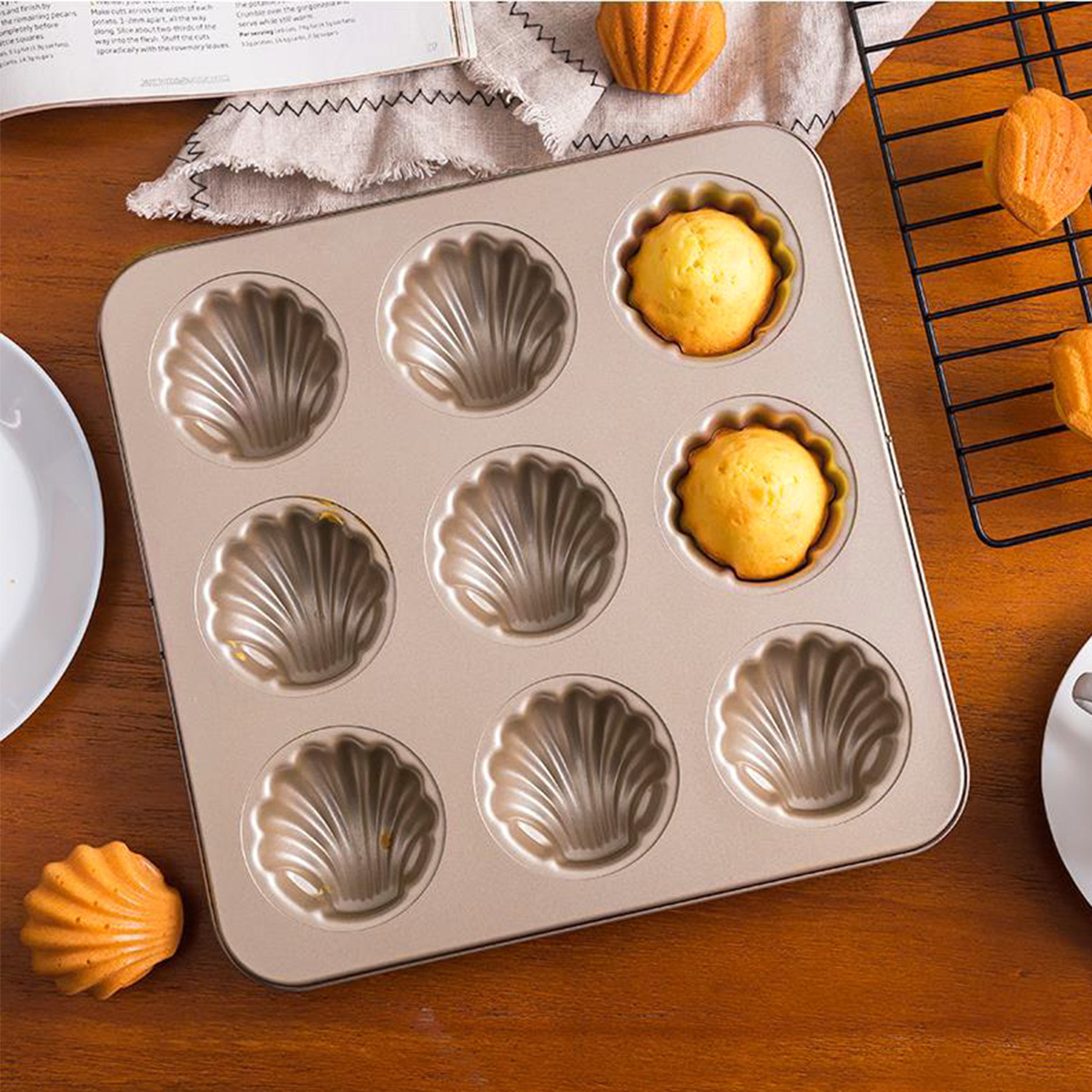 Madeleine Mold Shell Shape Bak - Kitchen Appliances Baking 评论和价格