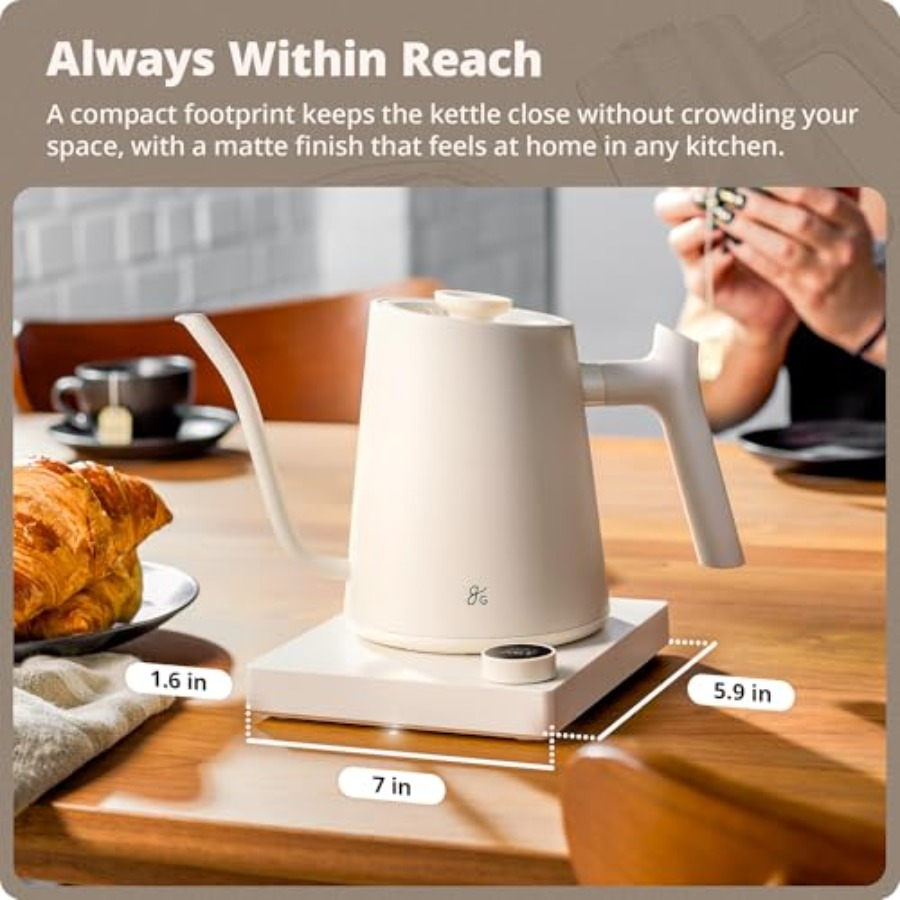 Electric Gooseneck Kettle, 120 - Electric Kettle Gooseneck 评论和价格